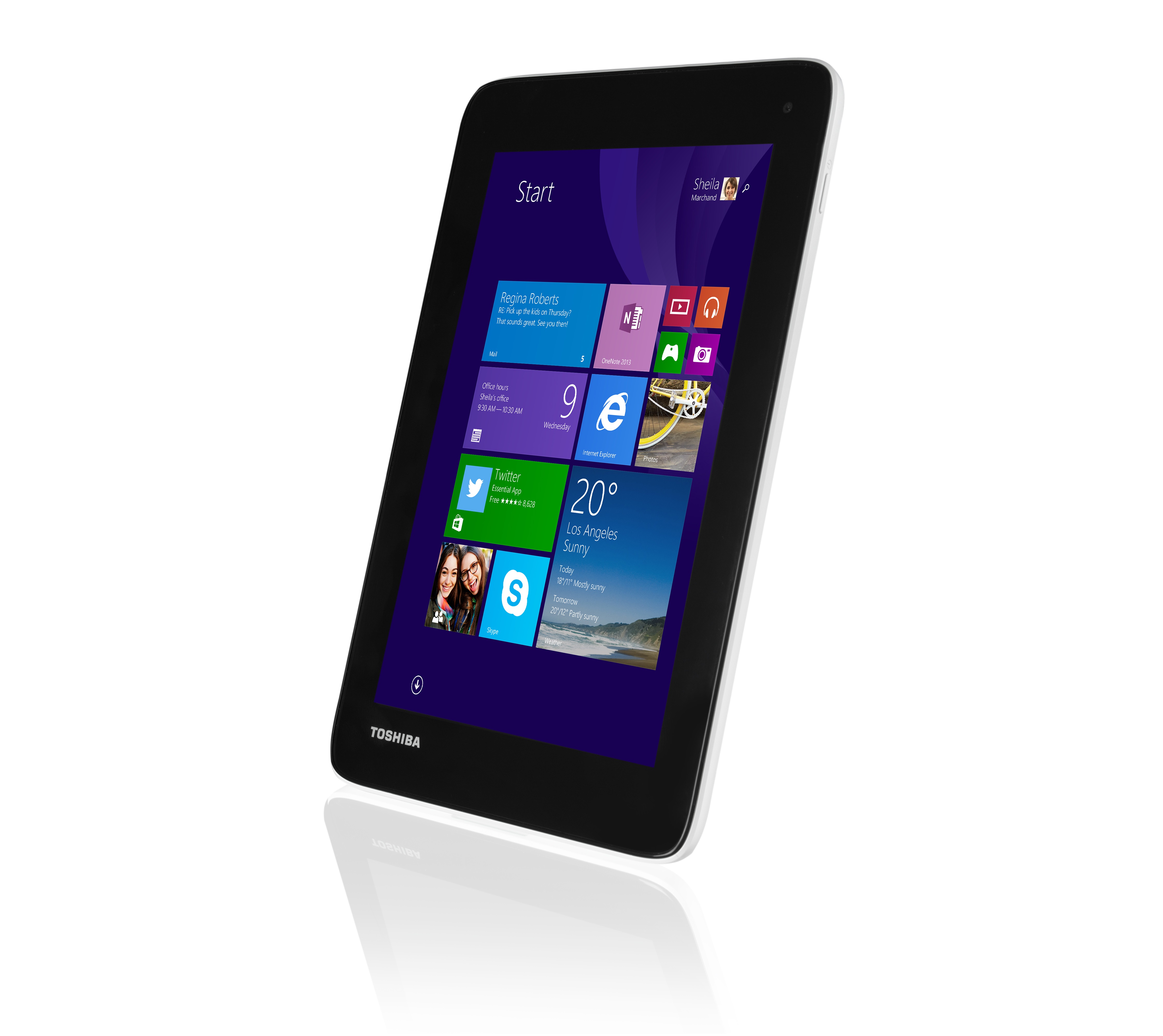 Toshiba launching 7-inch Windows 8.1 tablet with $120 pricetag